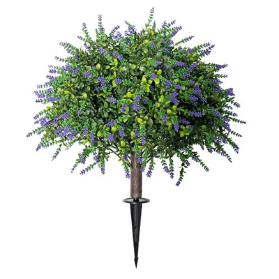 Espiga de terra de flors artificials