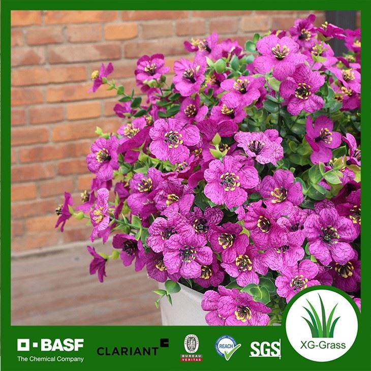 Purplish Red Artificial Flower Bouquet suppliers